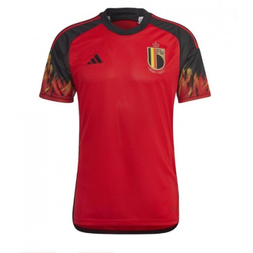 Pánský Fotbalový dres Belgie MS 2022 Domácí Krátký Rukáv